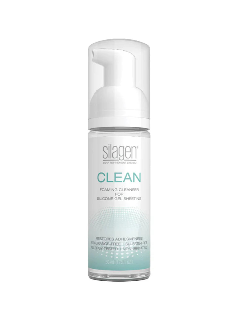Silagen CLEAN Foaming Cleanser for Silicone Sheeting (not a facial cleanser)