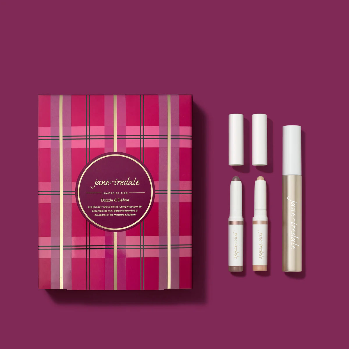Jane Iredale Holiday Kit (DAZZLE & DEFINE) ($62 VALUE!)