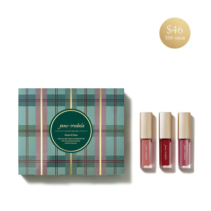 Jane Iredale Holiday KIt (Glaze & Glow) ($58 VALUE!)