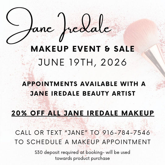 JANE IREDALE MAKEUP APPT DEPOSIT