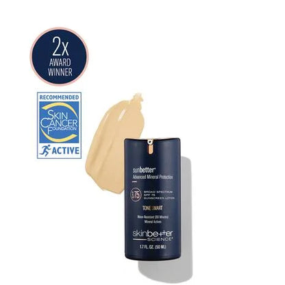 Skinbetter sunbetter TONE SMART SPF 75 Sunscreen Lotion