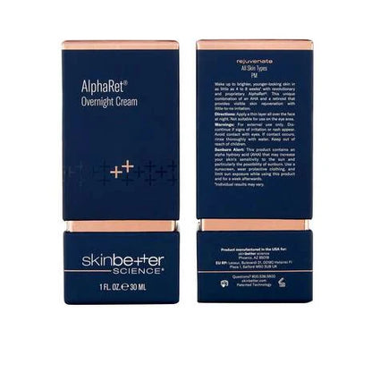 skinbetter science AlphaRet Overnight Cream