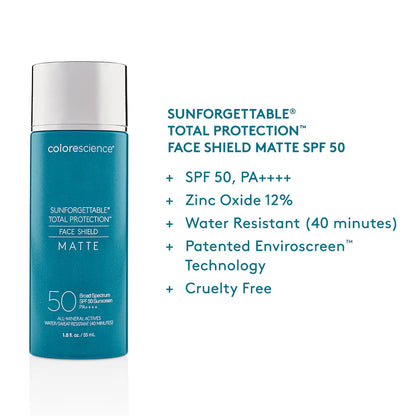 Colorescience® Sunforgettable® Total Protection™ Face Shield Matte SPF 50