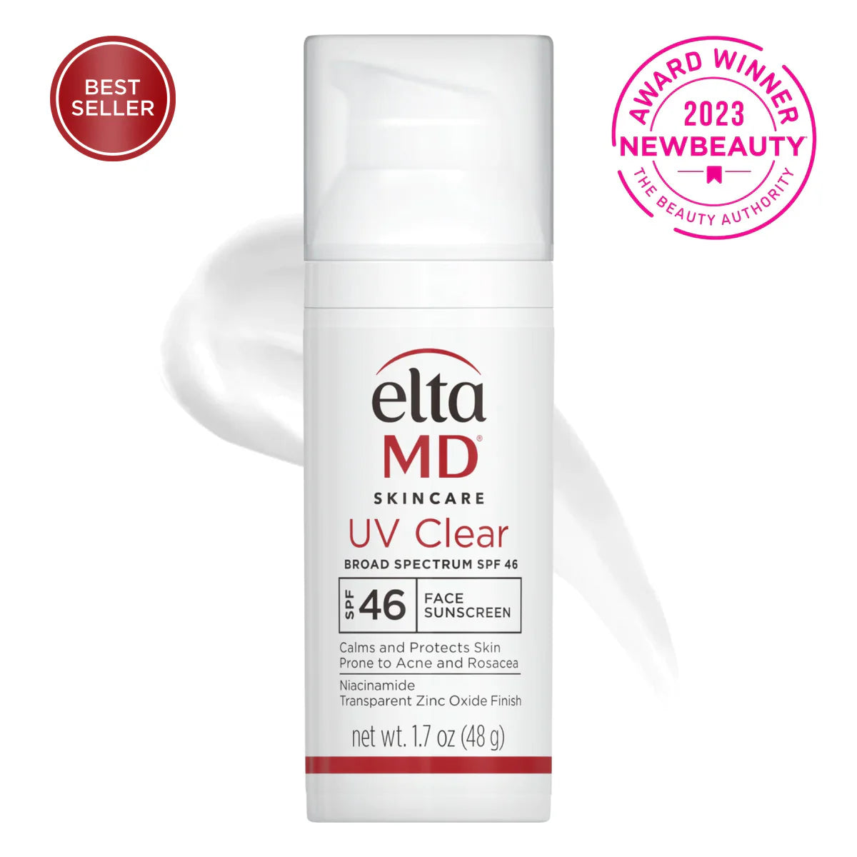 EltaMD UV Clear Broad-Spectrum SPF 46 Tinted and Non-Tinted