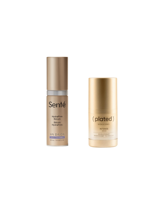 B-DAY BOGO BUY PLATED INTENSE SERUM GET SENTE HYDRAFIRM FOR $32! ($166 SAVINGS)