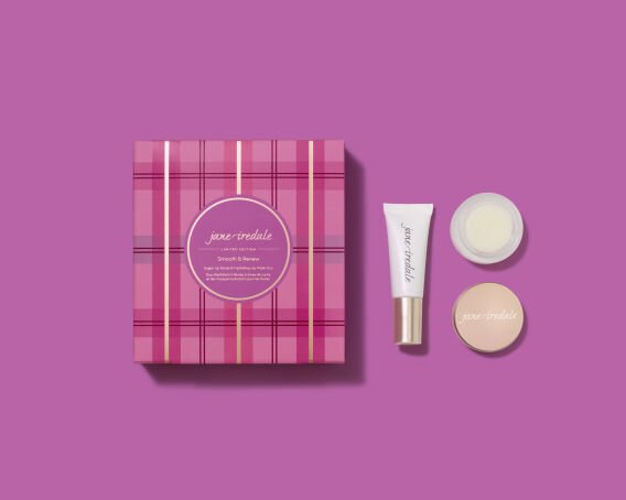 Jane Iredale Holiday Kit (SMOOTH & RENEW) ($54 VALUE)
